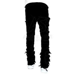 Pantalones Casuales Modernos de Moda, Tela Elástica, Corte Elegante, Personalizados, Transpirables, Ecológicos, para Uso Diario, Cómodos y Duraderos - Product Image 4