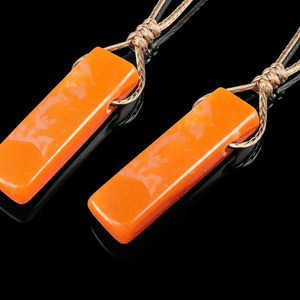 Natural Hexagon Sunstone Pendant-Unshaped Crystal Pearl Necklace with Adjustable <b>Rope</b> <b>Chain</b> for Men - Product Image 4