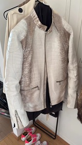 Premium Python Pattern <b>Leather</b> <b>Jacket</b> Men Luxury Cowhide Motorcycle OEM ODM Factory Sample Service Available Collection - Product Image 3