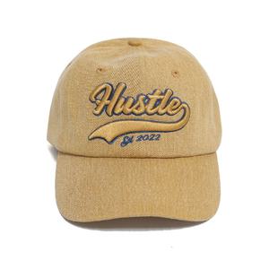 Gorra de Béisbol de Tela de Sarga de Algodón, Bordado Personalizado, Gorra Estilo Dad, Ajustable, Vintage, Casual, Venta al Por Mayor - Product Image 5