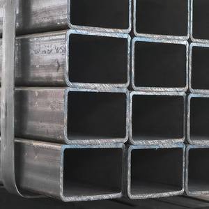 Tube carré en acier au carbone Q235 soudé par électrofusion (ERW) <span class=keywords><strong>noir</strong></span>, section creuse (SHS) pour la construction – Vente directe usine - Product Image 2