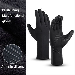 Gants de moto et de cyclisme unisexes d'hiver 2026 avec logo personnalisé, protection intégrale des paumes, doigts complets et compatibles écran tactile, vente en gros - Product Image 4