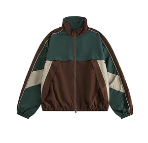 New Lightweight Windbreaker <b>Jacket</b> <b>Men</b> Zip Up Outdoor Activities <b>Cycling</b> Running Windbreaker <b>Jacket</b> Breathable Color Block - Product Image 3