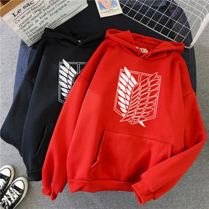 Vente en gros de sweats à capuche unisexes imperméables, lavés, avec logo personnalisé, en molleton, grande taille, avec motif anime 3D, pour hommes, à manches classiques - Product Image 5