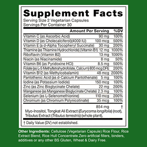 Cápsulas Avanzadas para la Fertilidad Masculina, Apoyan la Producción de Energía, Ricas en Vitaminas, Equilibrio Hormonal, Ayudan a la Salud Masculina - Product Image 6