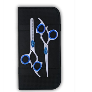 PROFESSIONAL BEAUTY RAZOR <b>EDGE</b> HAIR CUTTING SHEARS SALON SET with 26 TEETH for STAINLESS STEEL - Product Image 3