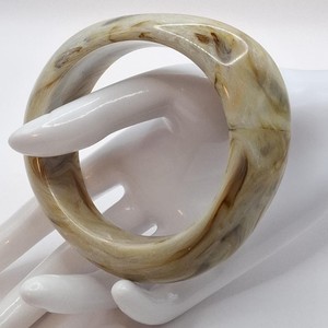 Vintage Resin <b>Bracelet</b> Colorful Irregular Wave Shape Acrylic Geometric Jewelry Open <b>Bracelet</b> Bangle for Women Girls - Product Image 1