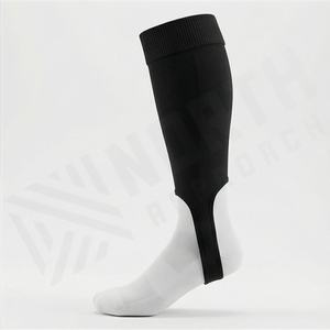 Athletic Sports 9 Inch Stirrups <b>Socks</b> Baseball Softball Uniform Team Knee High Durable Elastic Performance Kit Customized <b>Color</b> - Product Image 3