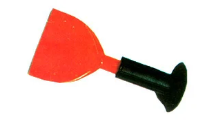 Ciseau à maçonnerie professionnel en acier au carbone forgé à chaud, robuste, avec protège-main en caoutchouc, lame large pour la découpe de briques - Product Image 3