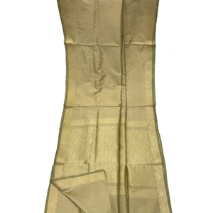 <b>Gold</b> Colour Eco-Friendly Brocade Silk Saree Wholesale <b>Metallic</b> Zari Woven Bridal Indian Ethnic Wear Girls Designer Festive - Product Image 1