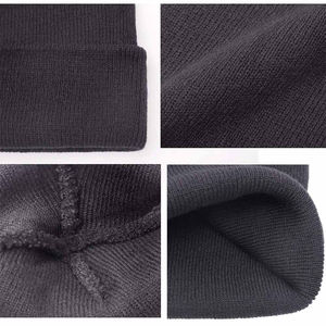 Bonnet en tricot noir de qualité supérieure 2025 – Le plus vendu pour l'hiver, idéal pour filles et garçons - Product Image 4
