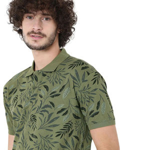 Polo en coton doux pour homme, grande taille, tissu tricoté respirant, style uni pour un confort décontracté et une fraîcheur optimale, t-shirt polo pour homme - Product Image 4