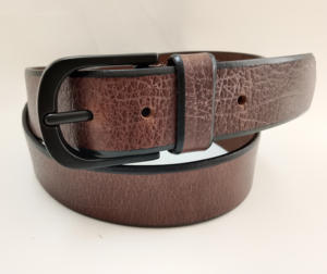 Ceinture en cuir de vachette de haute qualité tendance 2026 pour hommes et femmes, style vintage décontracté, élégante, cadeau d'affaires, longueur personnalisable - Product Image 4