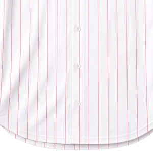 Camiseta de Béisbol Personalizada con Botones y Rayas para Hombre, Uniforme Deportivo Transpirable de Poliéster, Suministro al por Mayor OEM - Product Image 4