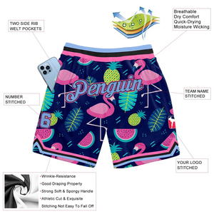 Shorts de sport décontractés pour hommes, été, motif uni, design en maille respirante, taille élastique, pour l'entraînement sportif - Product Image 5