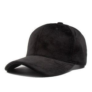 Luxury Velvet <b>Plain</b> <b>Cap</b> Adjustable Soft Casual Fashion Headwear Lightweight Breathable Outdoor Daily Use Hat For Men Women - Product Image 1
