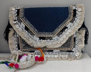 Embrague bolso de noche hecho a mano indio bolso hecho a mano para las mujeres al por mayor - Product Image 5