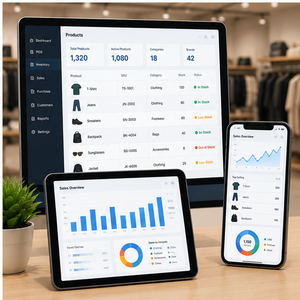 Software de Punto de Venta (POS) y Gestión de Inventario (ERP) para Minoristas, Plataforma de Gestión y Operaciones de Inventario para Múltiples Tiendas - Product Image 2