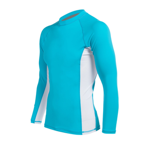 Wholesale Custom Design Long Sleeve Rash Guard Sublimation Jiu Jitsu BJJ Men's Spandex/Nylon 140g - Product Image 2