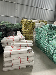 PP woven polypropylene <b>bag</b> white sacks for construction materials and fertilizers food seed bean grain packing 100% virgin - Product Image 1