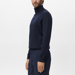 Pull en tricot élégant pour homme, 100% coton, chaud, respirant, séchage rapide, anti-rides, durable, confortable, pour tous les jours, hiver - Product Image 3