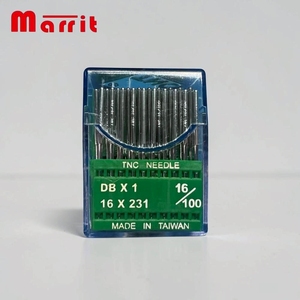 ทีเอ็นซี # เข็มเหล็ก DBx1-16x231-16/100 ผลิตในไต้หวัน สำหรับอะไหล่จักรเย็บผ้าอุตสาหกรรม - Product Image 1