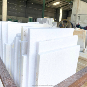 Vietnam Usine Direct Prix Pur Cristal Blanc Dalle De Marbre Poli Design Moderne pour Intérieur École Cuisine Salle De Bains Hôtel - Product Image 1