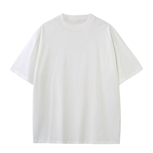T-shirt en jersey tricoté à manches courtes pour homme, col rond, coupe classique, couleur unie, logo imprimé sur le devant, décontracté, pour tous les jours - Product Image 5