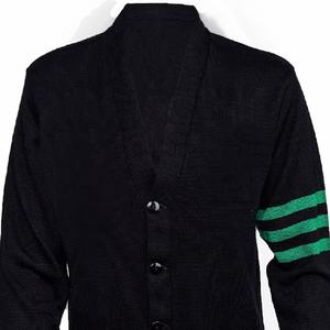 Cardigan en cachemire à col en V personnalisé avec poches, cardigan pour femme, tricoté, avec broderie personnalisée - Product Image 2