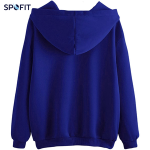 Nouveau Hoodie Femme Hiver 2026 Style Imprimé Cœur Respirant Haute Qualité Léger Tissu Polyester Coton Coupe Classique - Product Image 5