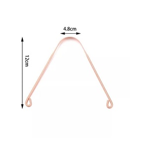Nettoyeur de langue en cuivre pour hommes et femmes, pour une haleine fraîche et l'élimination des bactéries, amélioration du goût et de l'hygiène buccale, facile à utiliser - Product Image 2