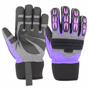 ถุงมือทำงานหนังสังเคราะห์แบบหนาพิเศษ Amara พร้อมแผ่น TPR เสริมความแข็งแรง ทนต่อการเสียดสี ทนความร้อน ป้องกันการสั่นสะเทือน ถุงมือนิรภัย - Product Image 5