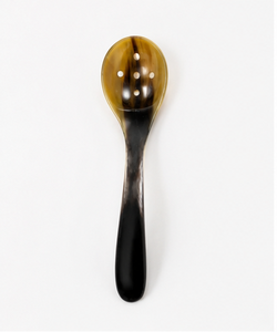 Cuchara de Sopa Hecha a Mano de Lujo con Cuerno de Búfalo Natural, Apta para Alimentos, Ecológica, Vajilla Ecológica - Product Image 1