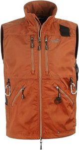 Top Trendy Eco-Friendly Orange Dog Training Vest Zip Pockets IP68 Waterproof Nylon/Polyester Material Carabiner Hooks for - Product Image 3