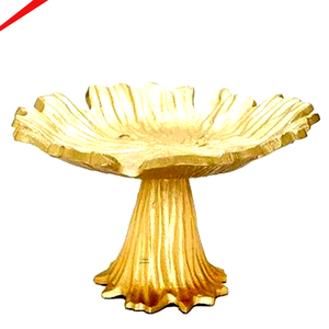Support à gâteau élégant en métal plaqué or, design moderne et luxueux en forme d'arbre, pour la décoration de mariage - Product Image 1