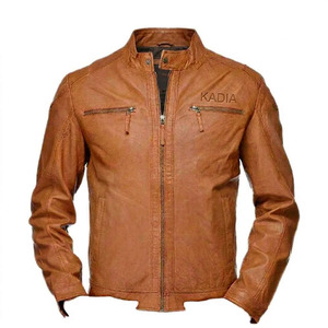Customized Top Quality <b>Men</b> <b>Leather</b> <b>Jacket</b> - Product Image 5