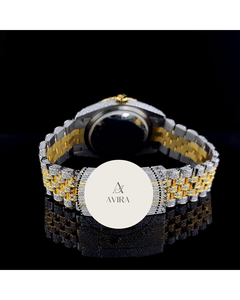 Montre de luxe en moissanite testée au diamant, personnalisée en acier inoxydable, mouvement mécanique, style hip-hop, prix d'usine - Product Image 4