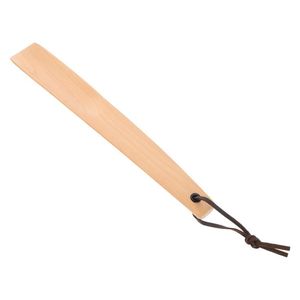 Heavy Duty Wooden Shoe Horn Strong Natural Wood Shoe <b>Helper</b> With Long Handle For Easy Wearing Shoes - Product Image 6