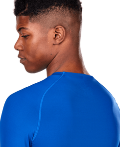Custom Logo <b>Men</b> <b>Compression</b> <b>Shirt</b> 85% Polyester 15% Spandex Muscle Fit Moisture Wicking Breathable OEM Wholesale Factory Direct - Product Image 6
