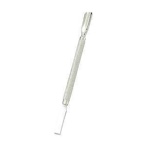 Pousse-cuticules et coupe-ongles double tête réutilisable UBI 14,5 cm en acier à haute teneur en carbone, logo personnalisable - Product Image 1