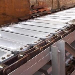 Système de convoyeur de coulée d'ingots Indotherm à entraînement par variateur de fréquence, 80 moules en fonte, haute efficacité énergétique pour le cuivre - Product Image 3