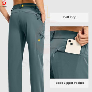 Men's Lightweight <b>Cargo</b> Pants Premium Cotton Relaxed Fit Multi Pocket Utility Trousers Casual <b>Work</b> Streetwear Outdoor Activities - Product Image 5