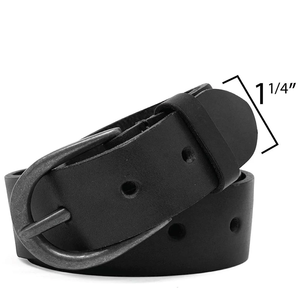 Black Cow Hide Formal <b>Belt</b> With Gold Tone Pin Buckle Durable Leather Men's Dress <b>Belt</b> Solid Color Style - Product Image 2