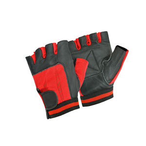 Guantes de levantamiento de pesas de cuero para hombre, personalizados de alta calidad, con soporte para muñeca y cierre de ajuste rápido, para gimnasio y entrenamiento físico. - Product Image 3