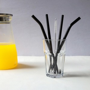 Pailles réutilisables en acier inoxydable de qualité supérieure, accessoires de boisson durables pour les boissons modernes - Product Image 4