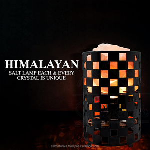 Lampe de sel de l'Himalaya naturelle la plus vendue, éclairage domestique, bien-être, amour, Feng Shui, fabrication artisanale, cadeau de haute qualité du fabricant - Product Image 2