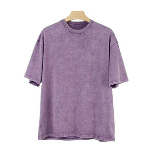T-shirt vintage pour homme, décontracté, en coton, coupe ample, manches courtes, streetwear, tee-shirt tendance - Product Image 4