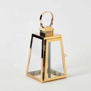 Lanterne de table et suspendue en métal doré brillant, moderne et durable, pour Ramadan et Noël 2026 - Product Image 6