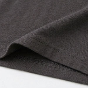 T-shirt Homme Lourd à Manches Courtes avec Poche Avant, Col Rond Uni Décontracté, Haut d'Été pour Homme - Product Image 5