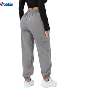 Premium Quality Women's Nylon Fleeced-Breathable Fashion-Clothing Custom Design <b>Drawstring</b>-Waist Flap-Pockets Cargo Pant <b>Trouser</b> - Product Image 3